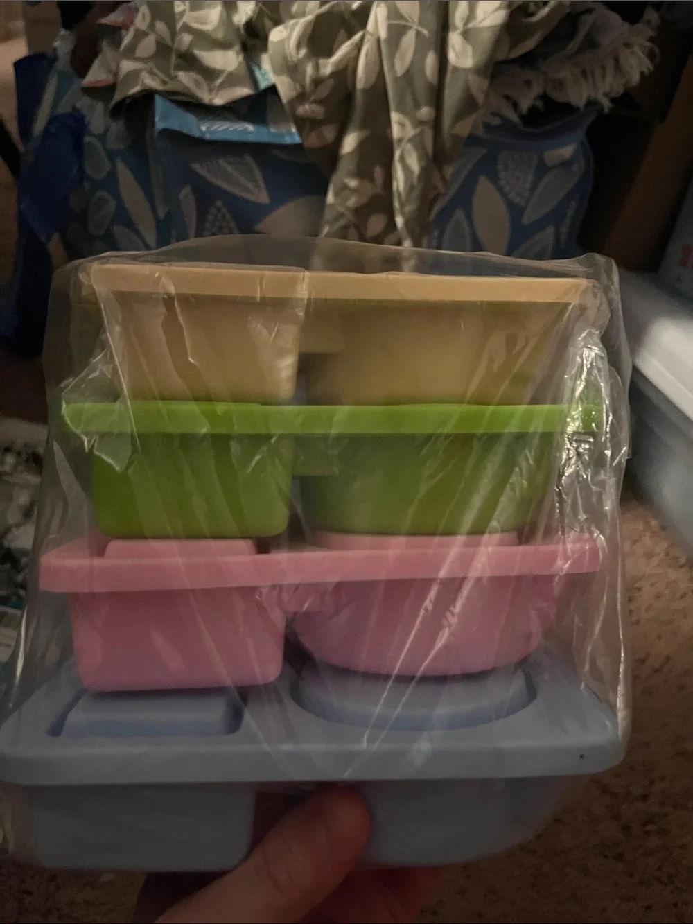 Silicone Snack Trays- (4PCS)